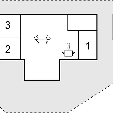 3 Bedroom Cozy In * Knebel